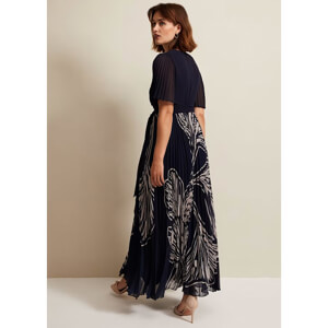 Phase Eight Abigail Printed Pleat Midaxi Dress